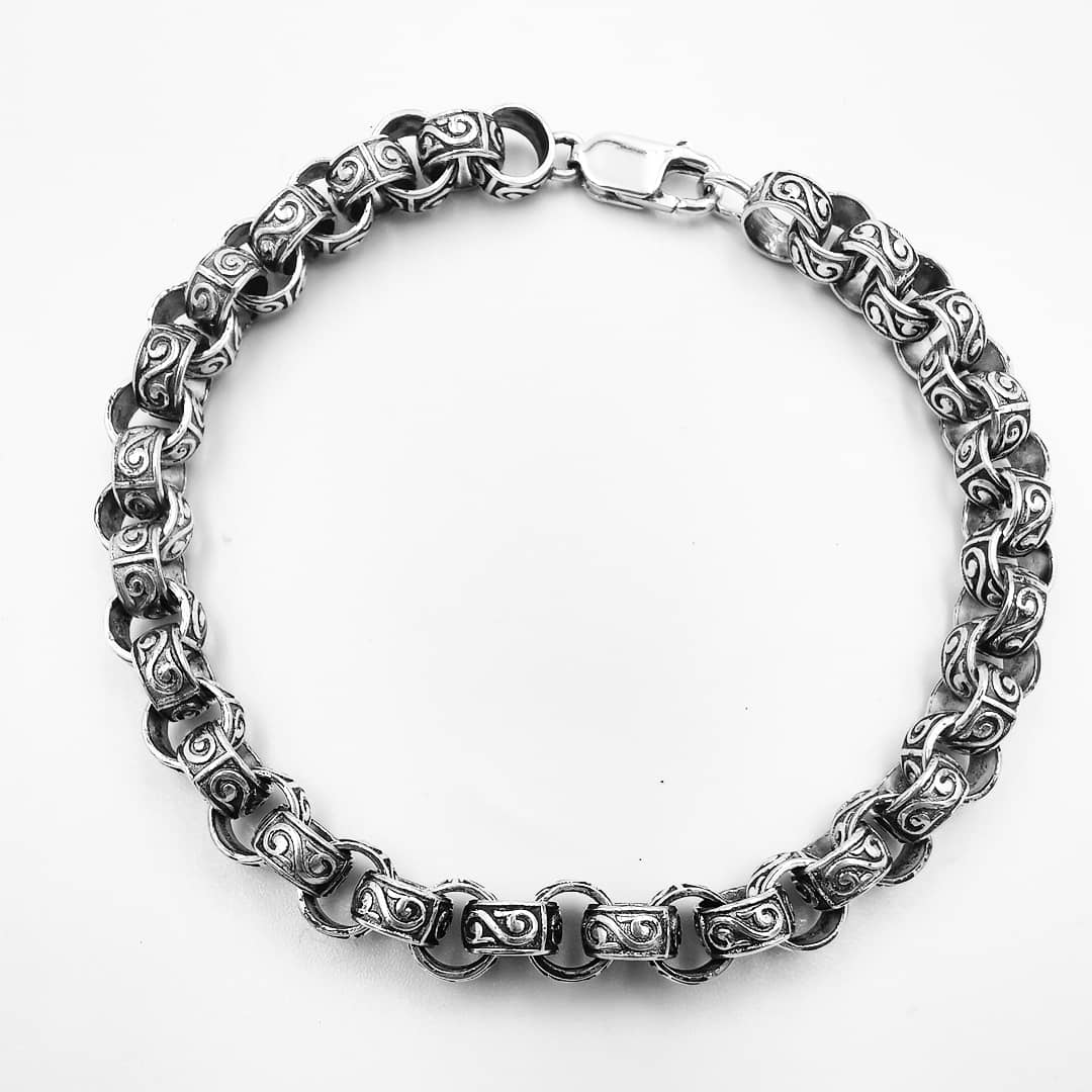 Купить мужской серебряный браслет в интернет магазине в Крыму: недорогойкаталог
